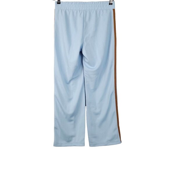 🔥117 Wild Fable Split Hem High Rise Blue Track Pants - Picture 8 of 11